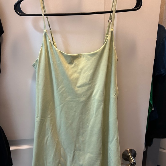 Light green Abercrombie traveler dress - size small tall! - Picture 2 of 3